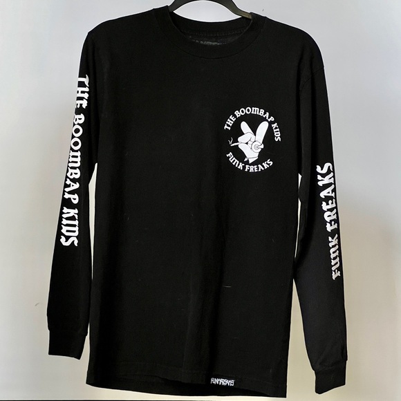 Boombap Kids x Funk Freaks Long Sleeve Tee - Picture 3 of 4
